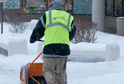 De-icing Sidewalks to Prevent Fall Injuries